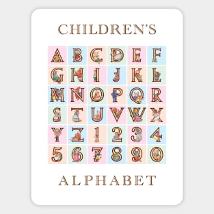 Children's Alphabet and Numbers Magnet